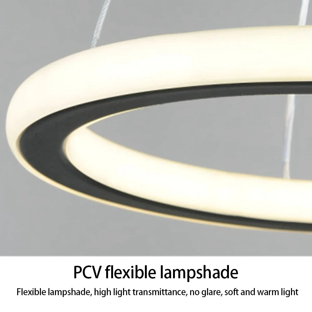 Three Colour LED Ceiling Chandelier