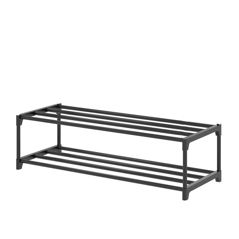 Shoe Rack for Closet, Adjustable Shoe Rack for Small Space, Small Shoe Organizer for Front Door, Sturdy Metal,Front Door