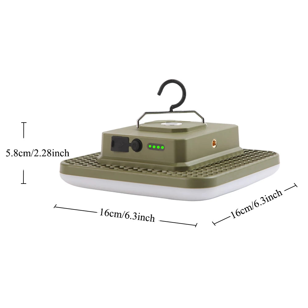 18000mAh 100W Rechargeable LED Camping Lantern Strong Light Magnetic
