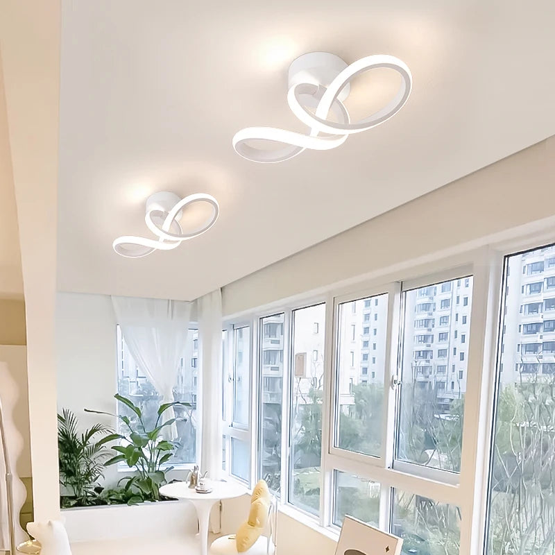 Slim Aisle LED Ceiling Chandelier