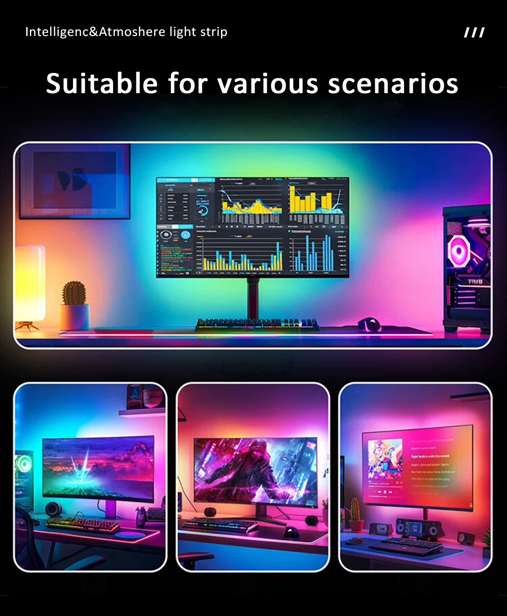 PC Monitor Backlight LED Strip