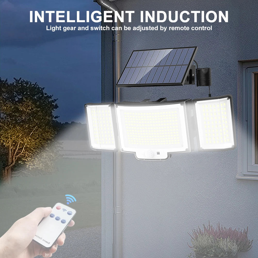 Solar Security Motion Sensor Light