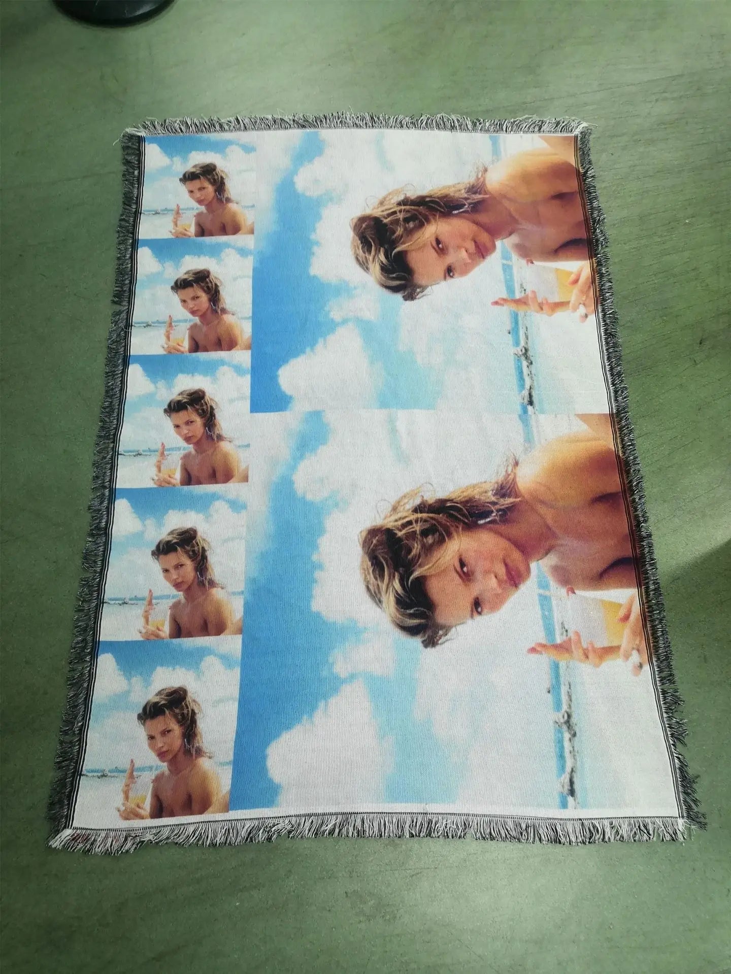 Custom Photo Woven Blanket