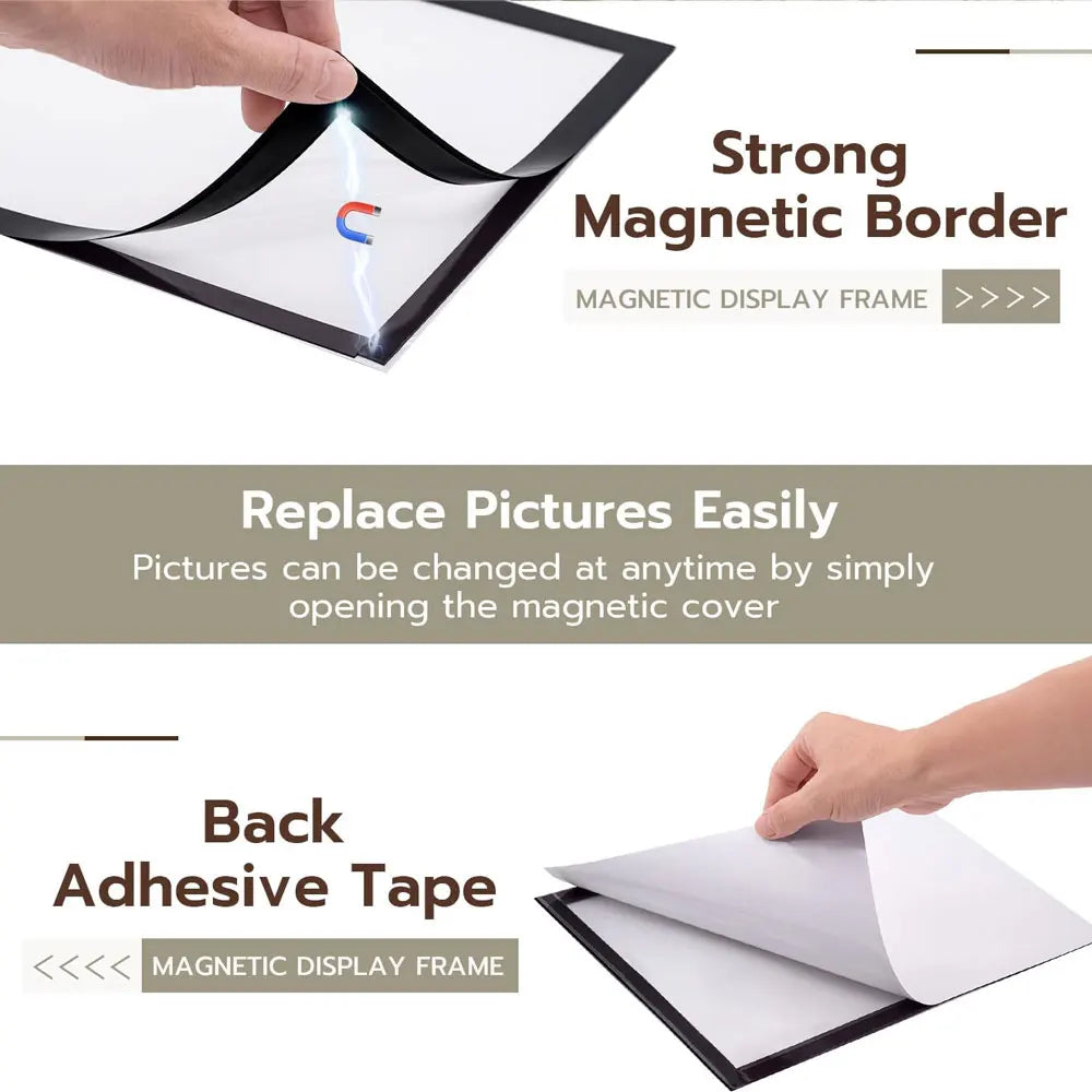 Magnetic A4 Photo Frames 10 Pack
