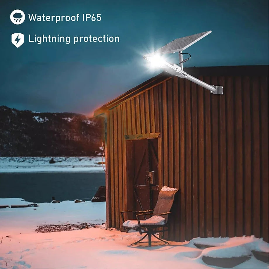 200W Powerful Solar Light Outdoor Solar Street Light 6000mah Waterproof