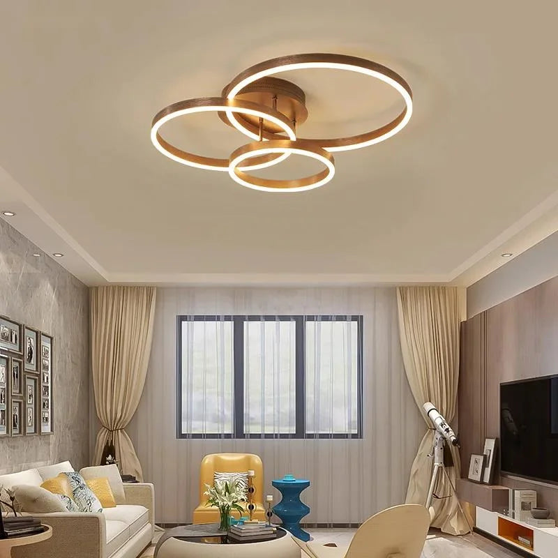 Nordic Multi Ring Circle Chandelier