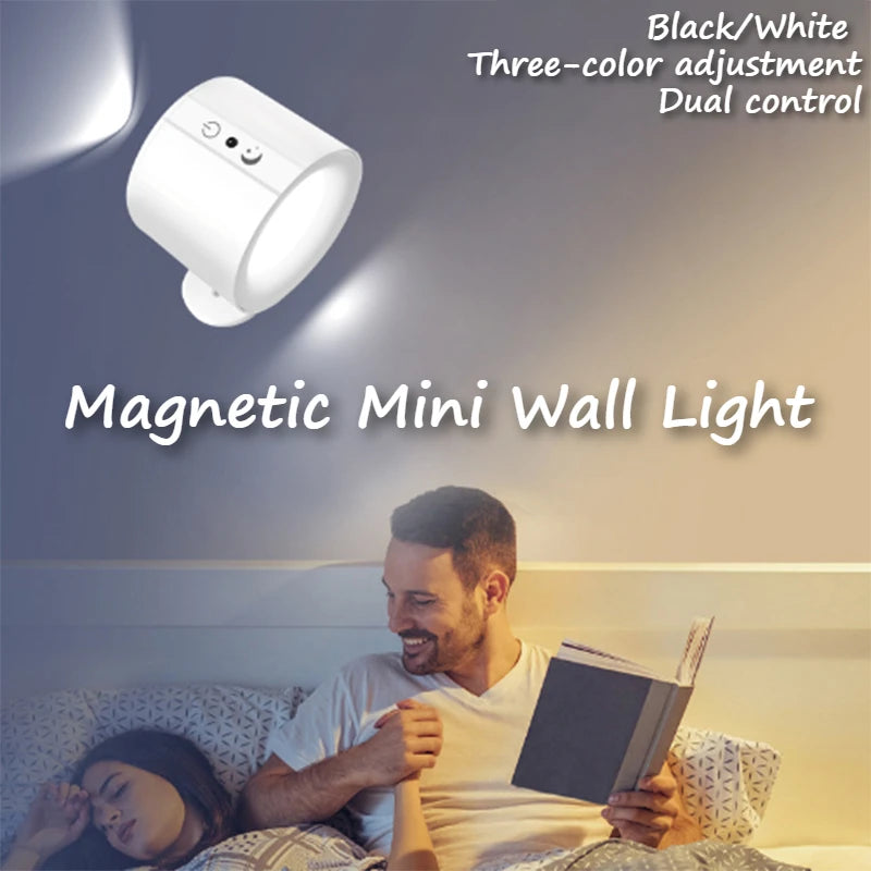 Mini Magnetic Dual Head Wall Light