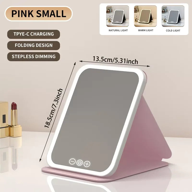 3 Color LED Makeup Mirror