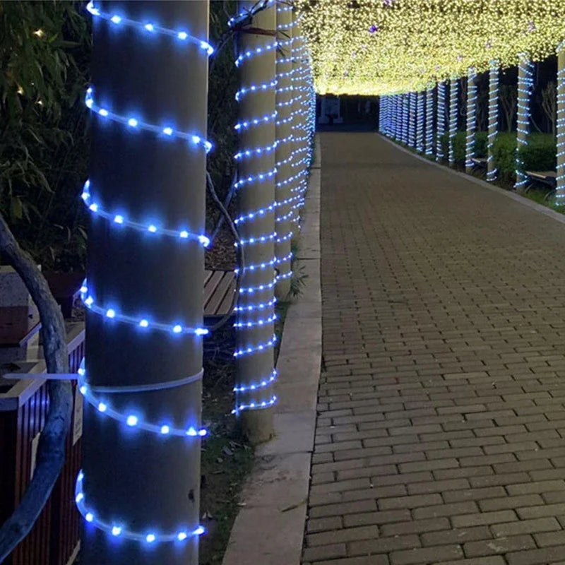Solar Tube Rope Lights Outdoor