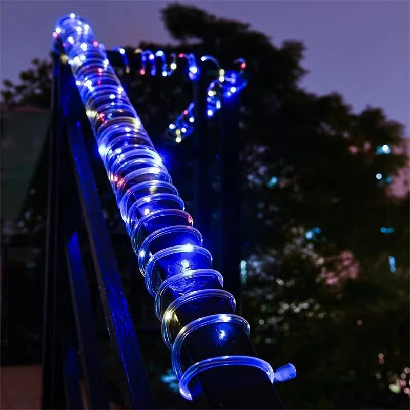 Solar Tube Rope Lights Outdoor