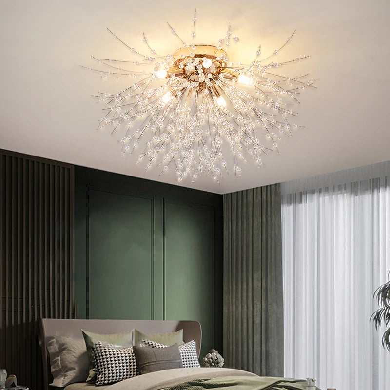 Dandelion Crystal Sputnik Chandelier