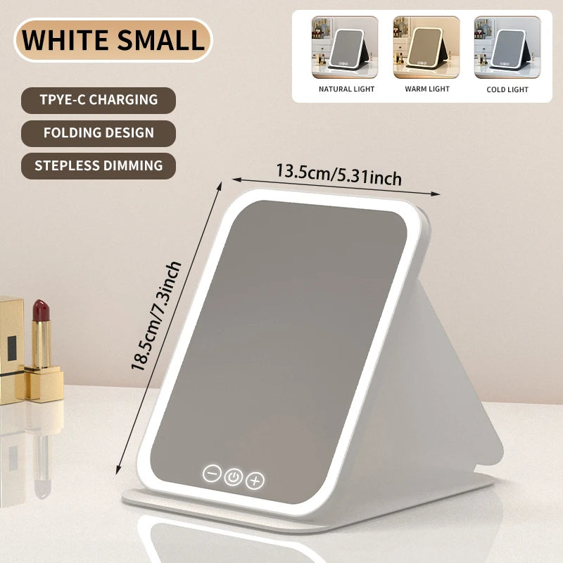 3 Color LED Makeup Mirror