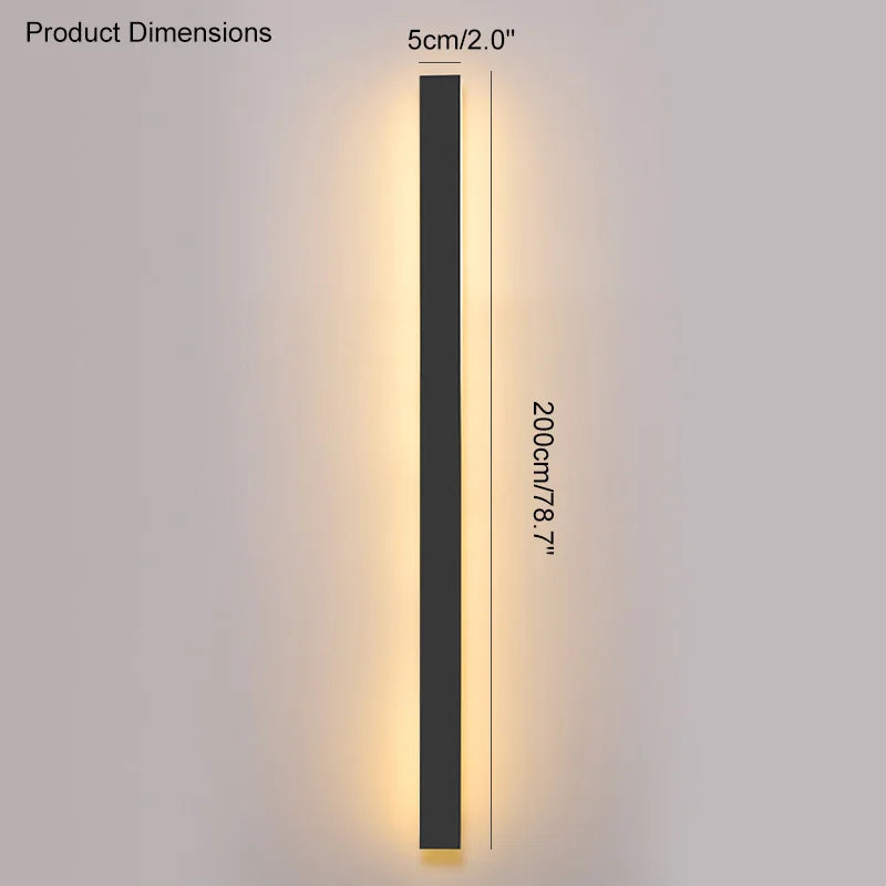 IP65 Minimalist Outdoor Wall Lamp