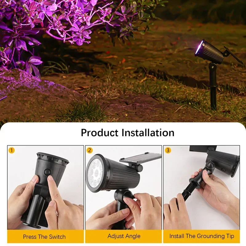 In-Ground Solar Spotlight