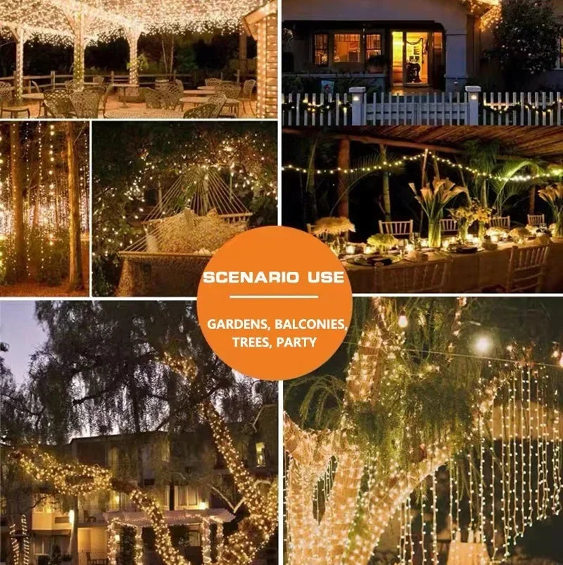 Solar Fairy Wire String Lights