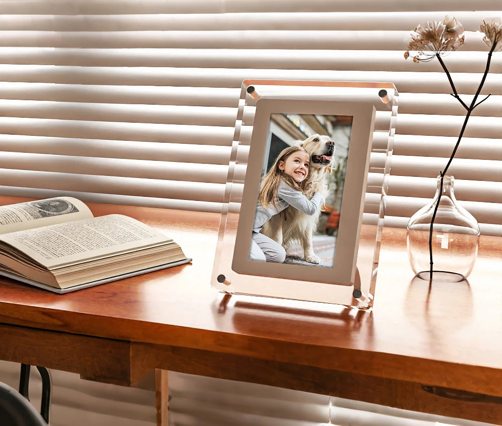Rechargeable Acrylic Digital Photo Frame