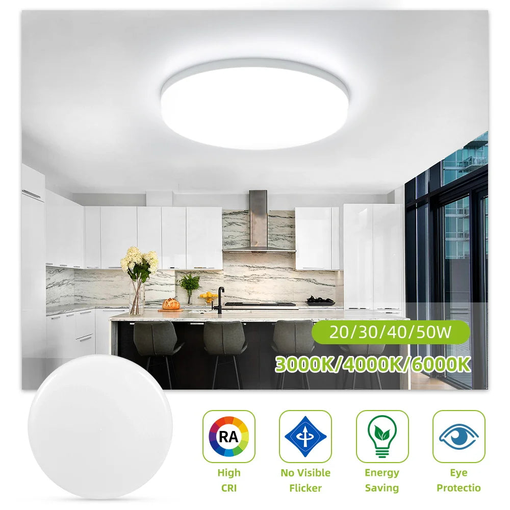 Slim Panel Modern Ceiling Chandelier