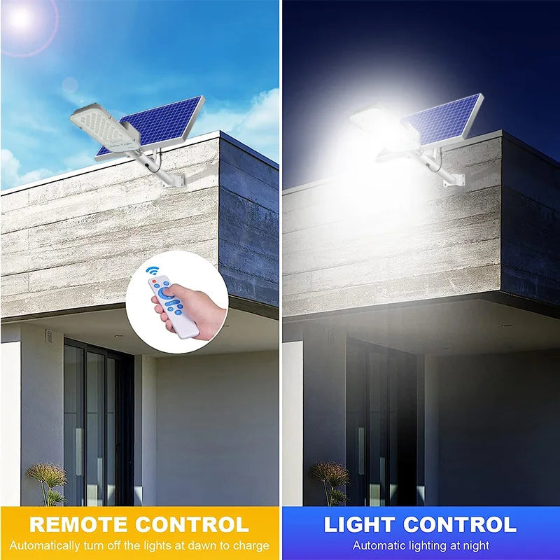250W led solar light Outdoor garden Waterproof Solar street Light Dusk