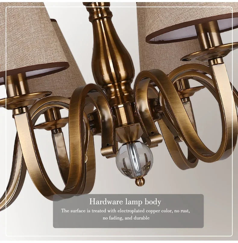 Classic Multi Arm LED Chandelier