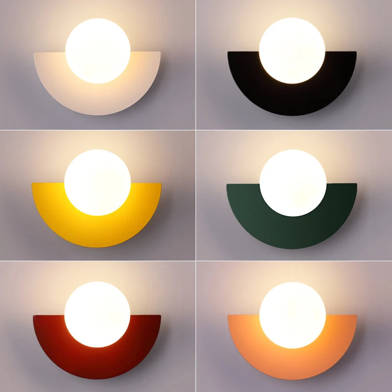 Round Ball G9 Wall Sconce
