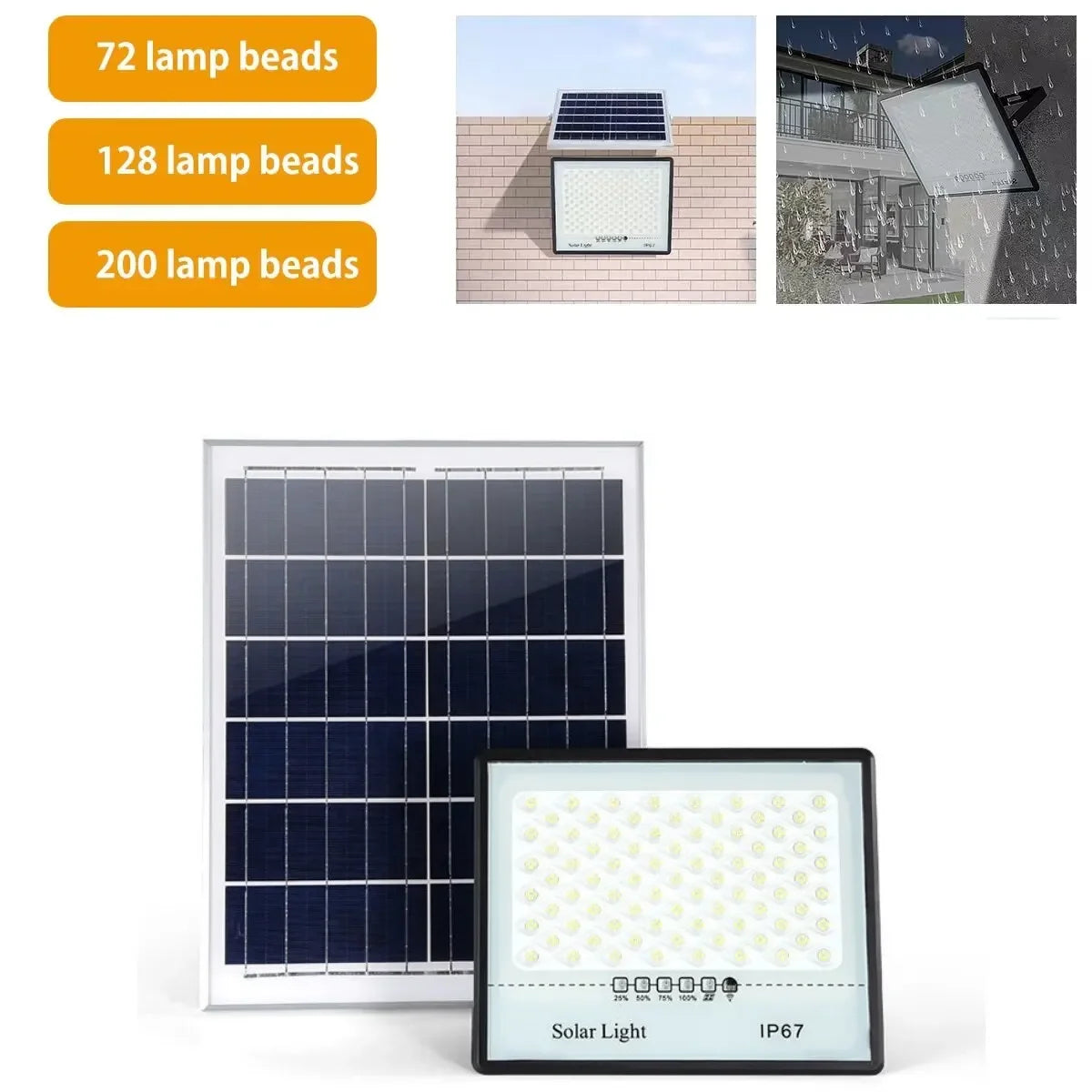 Solar Reflector Flood Spotlight