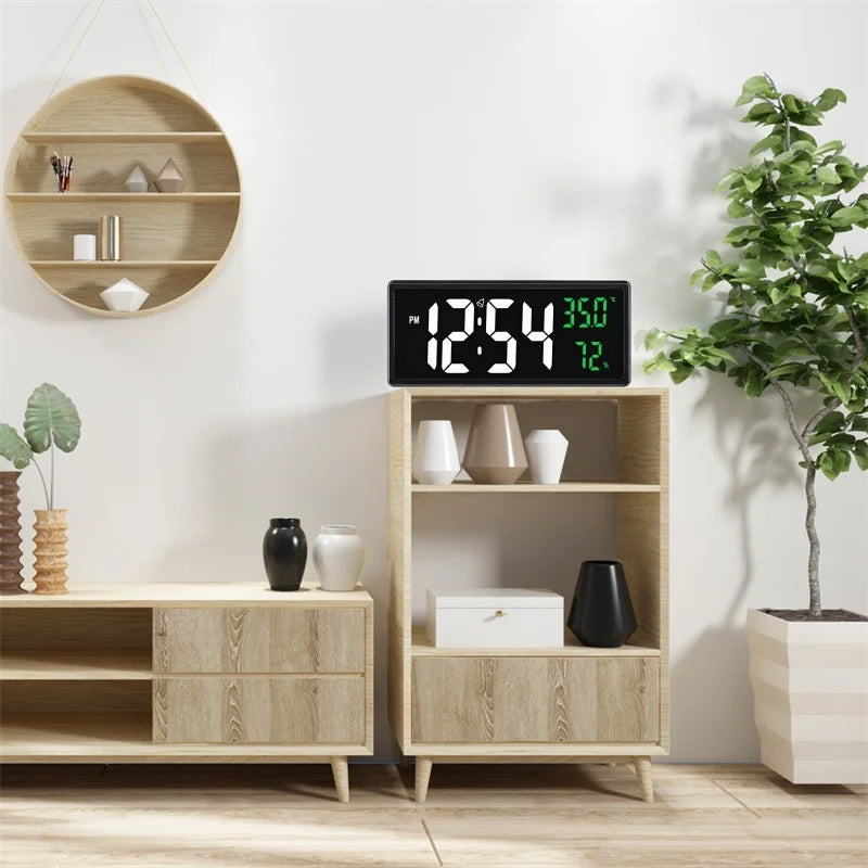 Digital LED Wall Clock