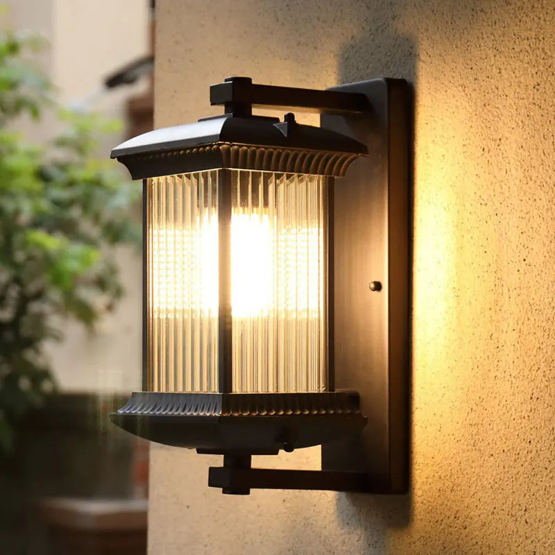 Metal Outdoor Wall Lantern