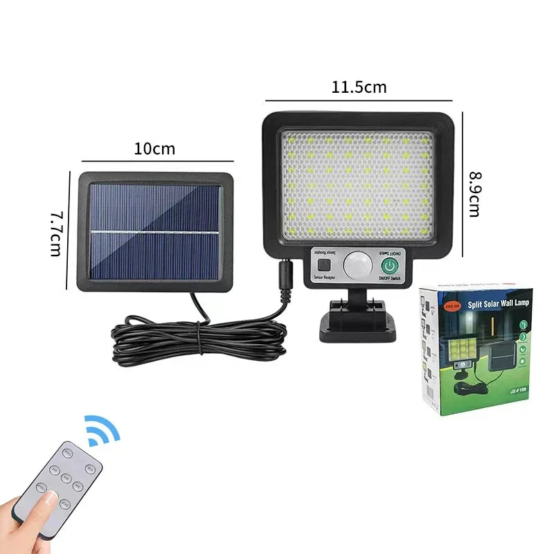 COB Solar Split Wall Light
