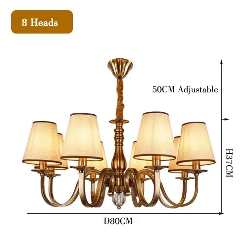Classic Multi Arm LED Chandelier