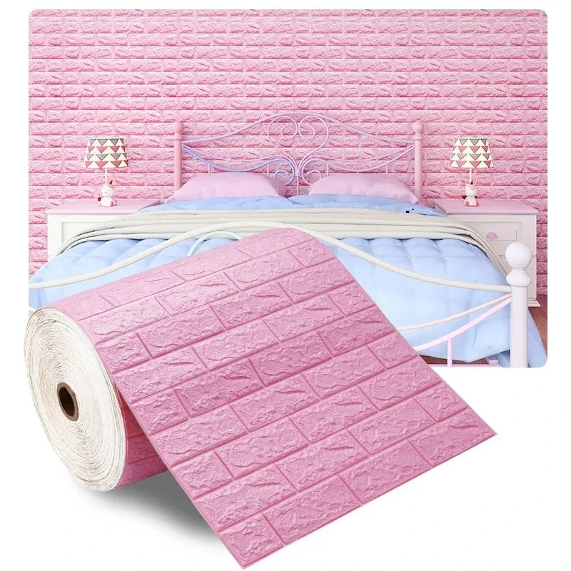 3D Brick Self Adhesive Wall Panel