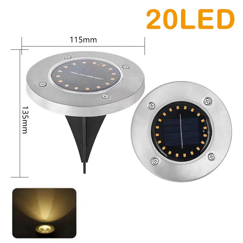 Solar In Ground Spotlight