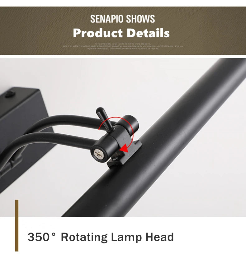 Adjustable Vanity Picture Light
