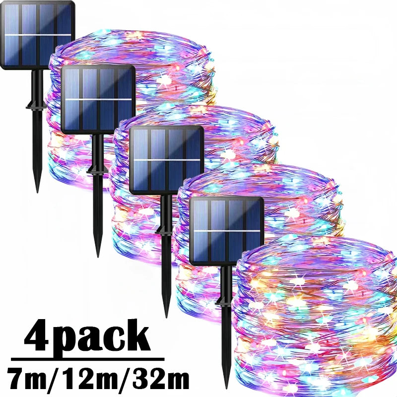 Solar Fairy Wire String Lights