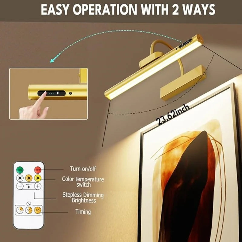 4000mAh Painting Picture Light Portrait With Remote
