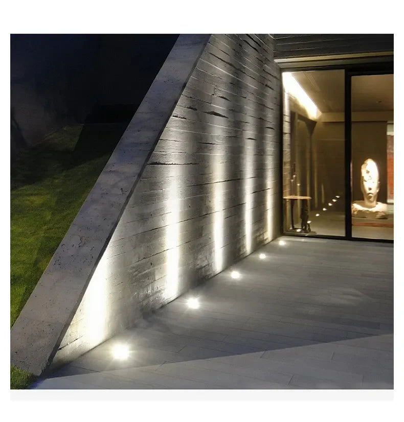 Round Recessed Garden Ground Light