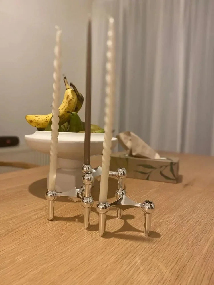 Modular Metal Candle Holder