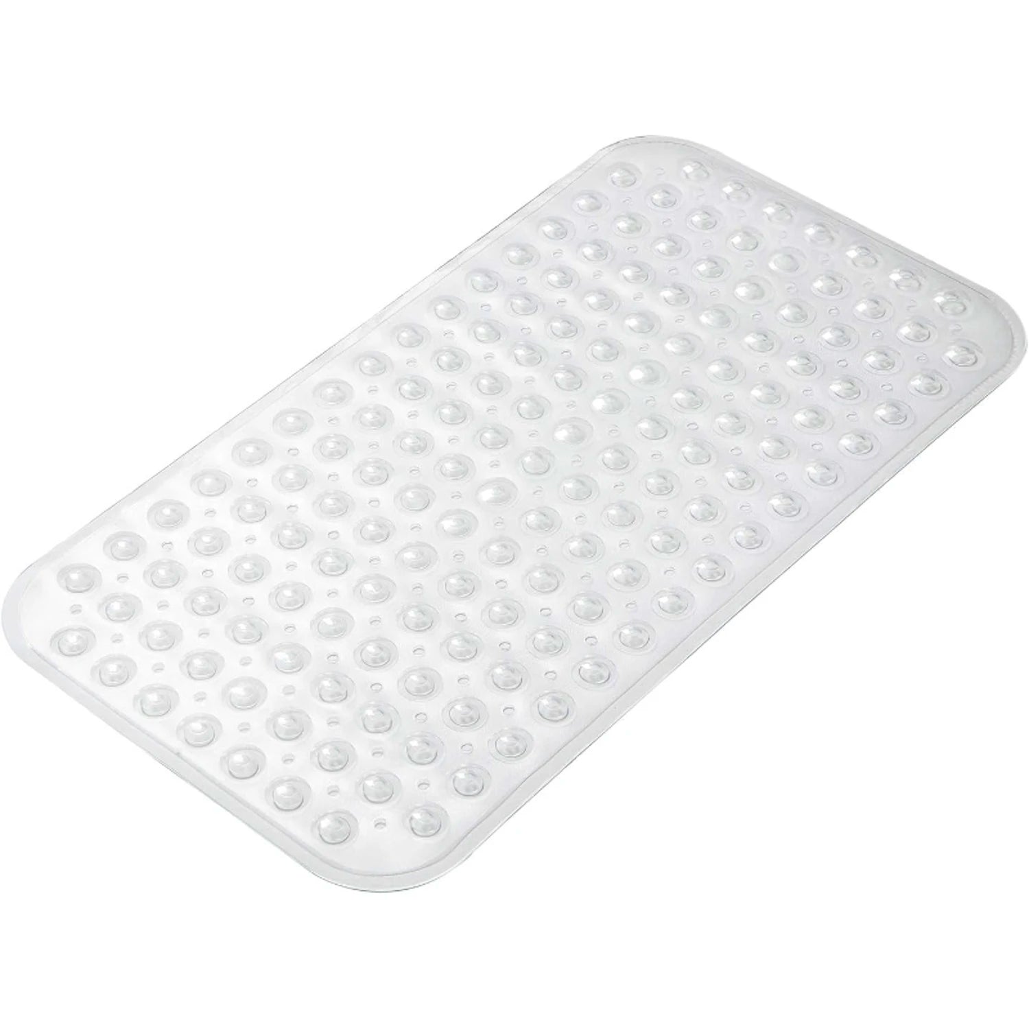 Suction Cup Bathtub Mat With Drain Holes