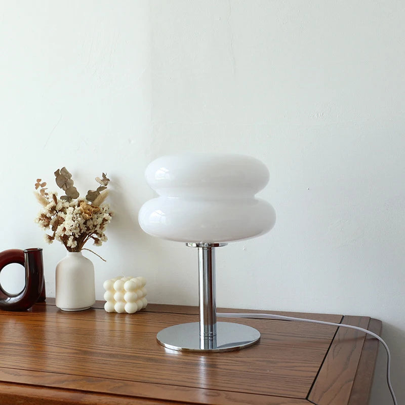 Macaron Trichromatic Glass Lamp
