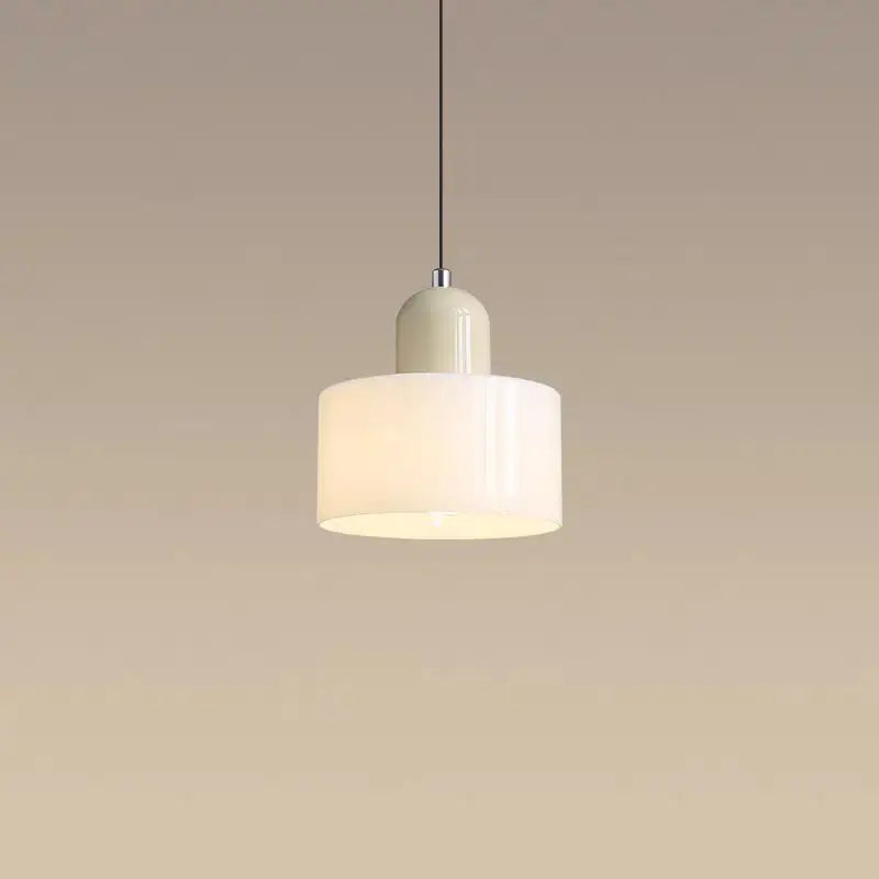Two Tone Glass Pendant Light