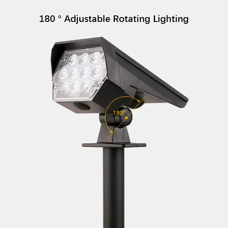 Adjustable Solar Spotlight