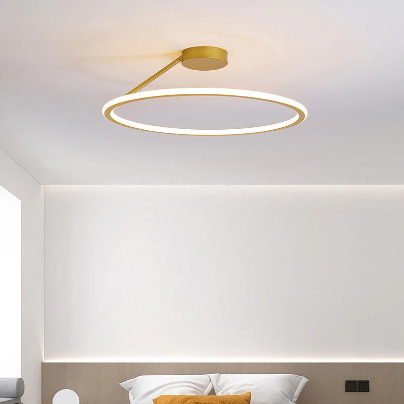 Simple Round Ring Ceiling Chandelier
