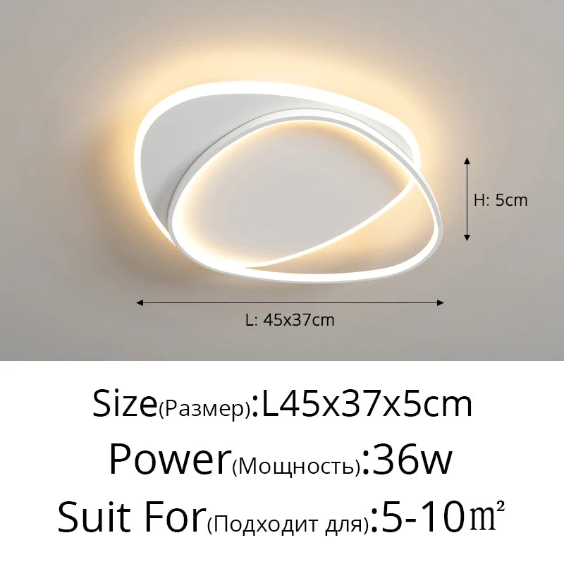 Modern LED Study Chandelier