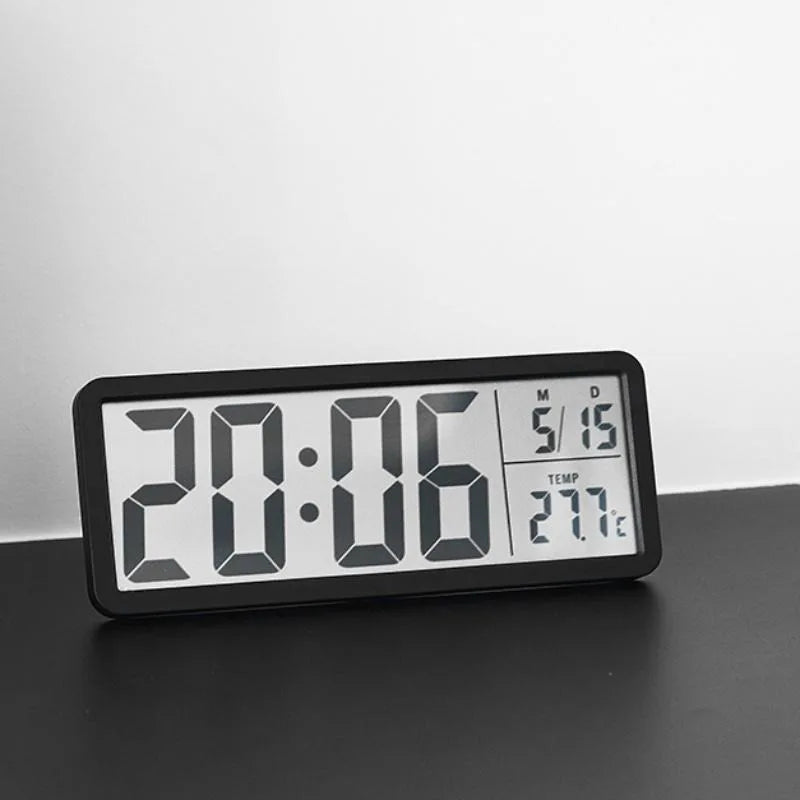 Digital LCD Desk and Wall Clock