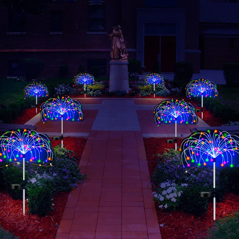 Solar Firework Fairy Garden Lights