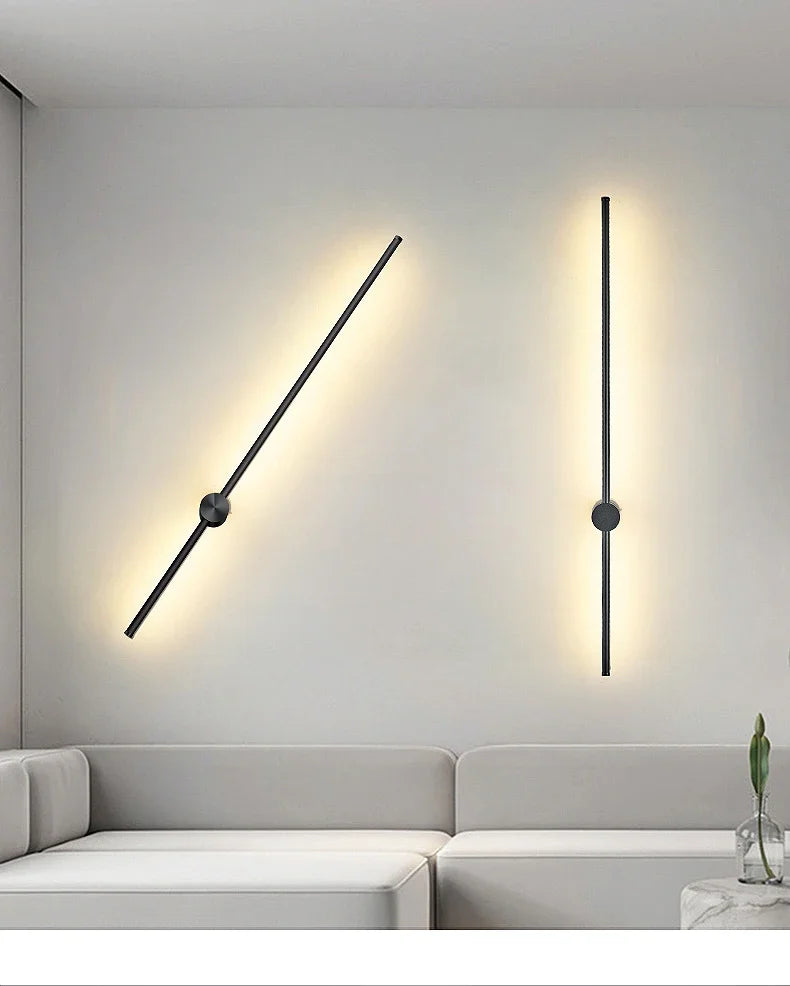 Minimalist Long Line LED Wall Lamp