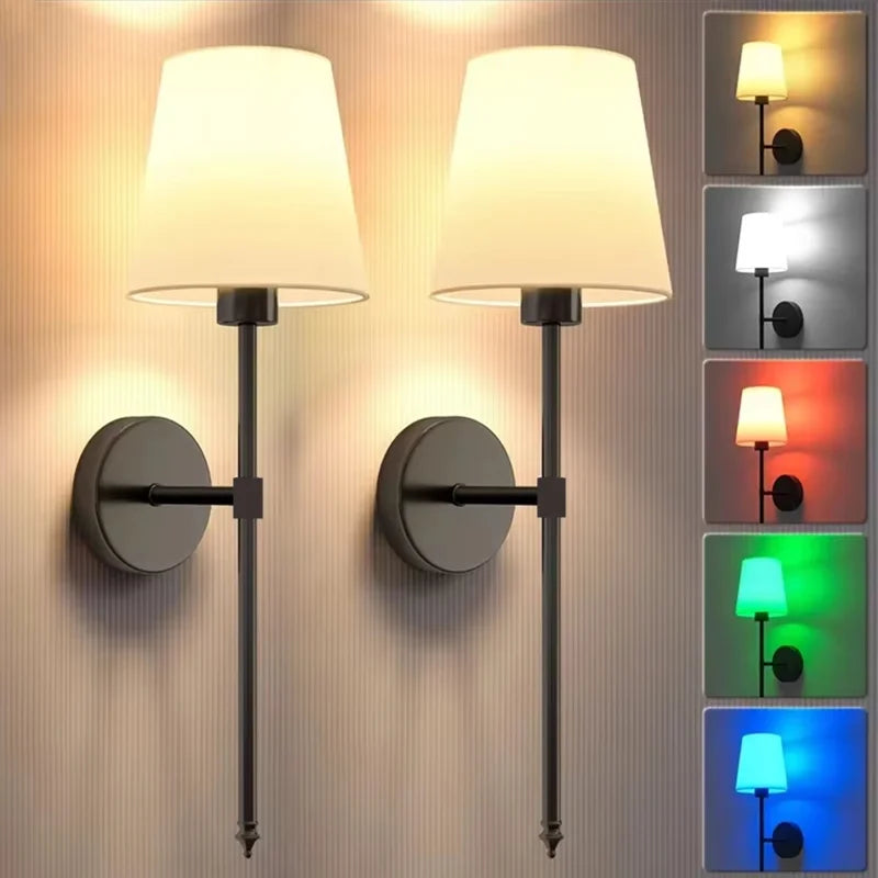 Wireless 10 Color Wall Lamp