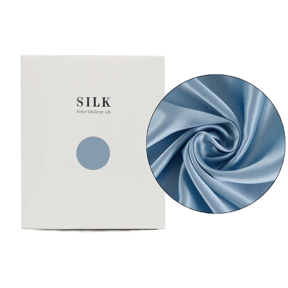 100% Natural Mulberry Silk Pillowcase with Hidden Zipper Double Sided