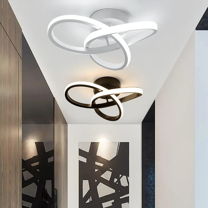 Modern Three Color LED Ceiling Lamp