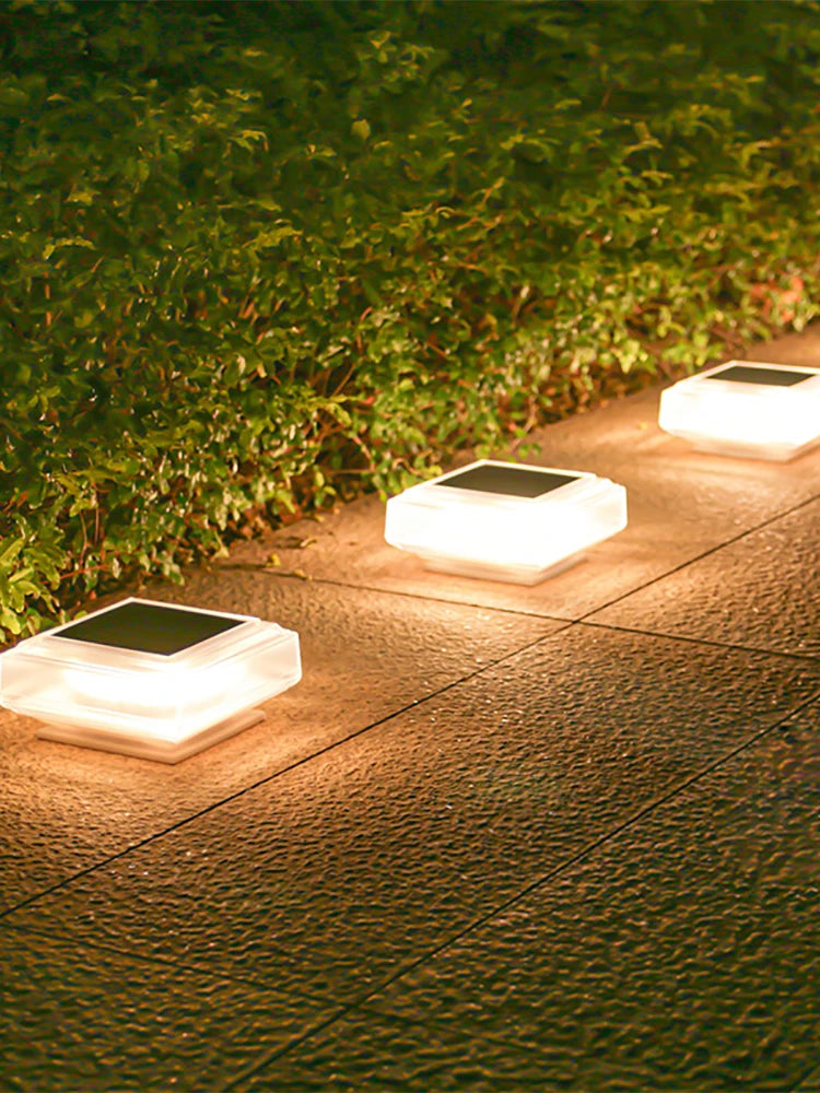 Solar Post Cap Fence Light