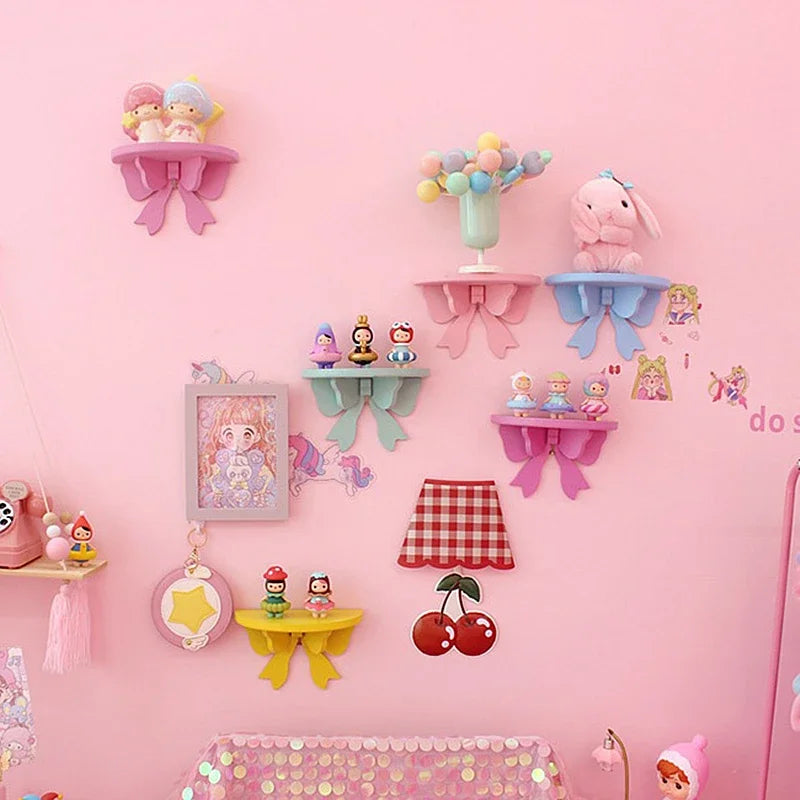 Kawaii Bow Wall Shelf